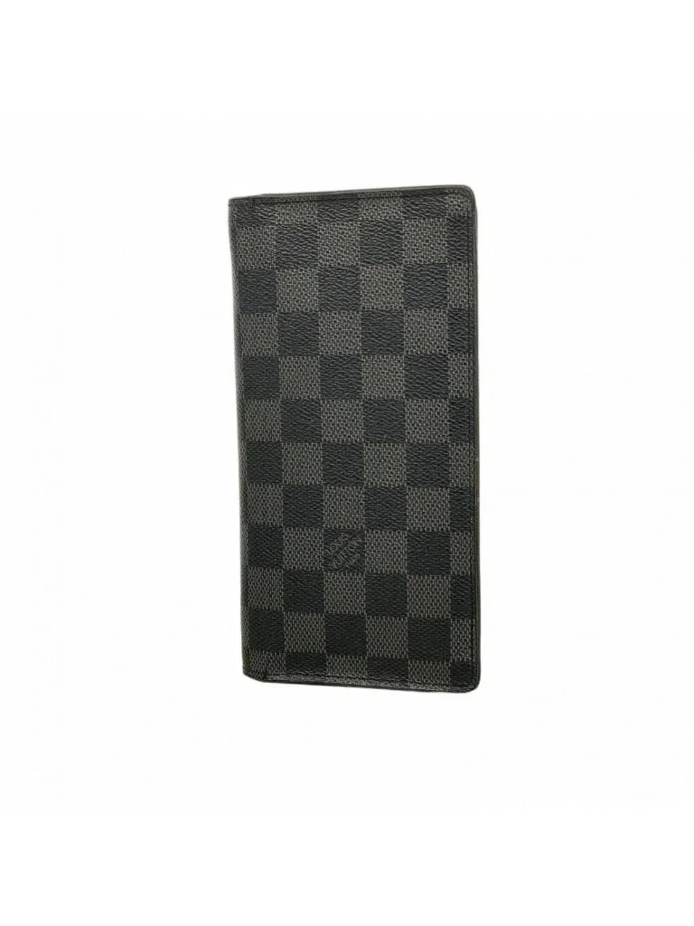 Louis Vuitton Wallet Damier Graphite Portefeuille Brazza Black